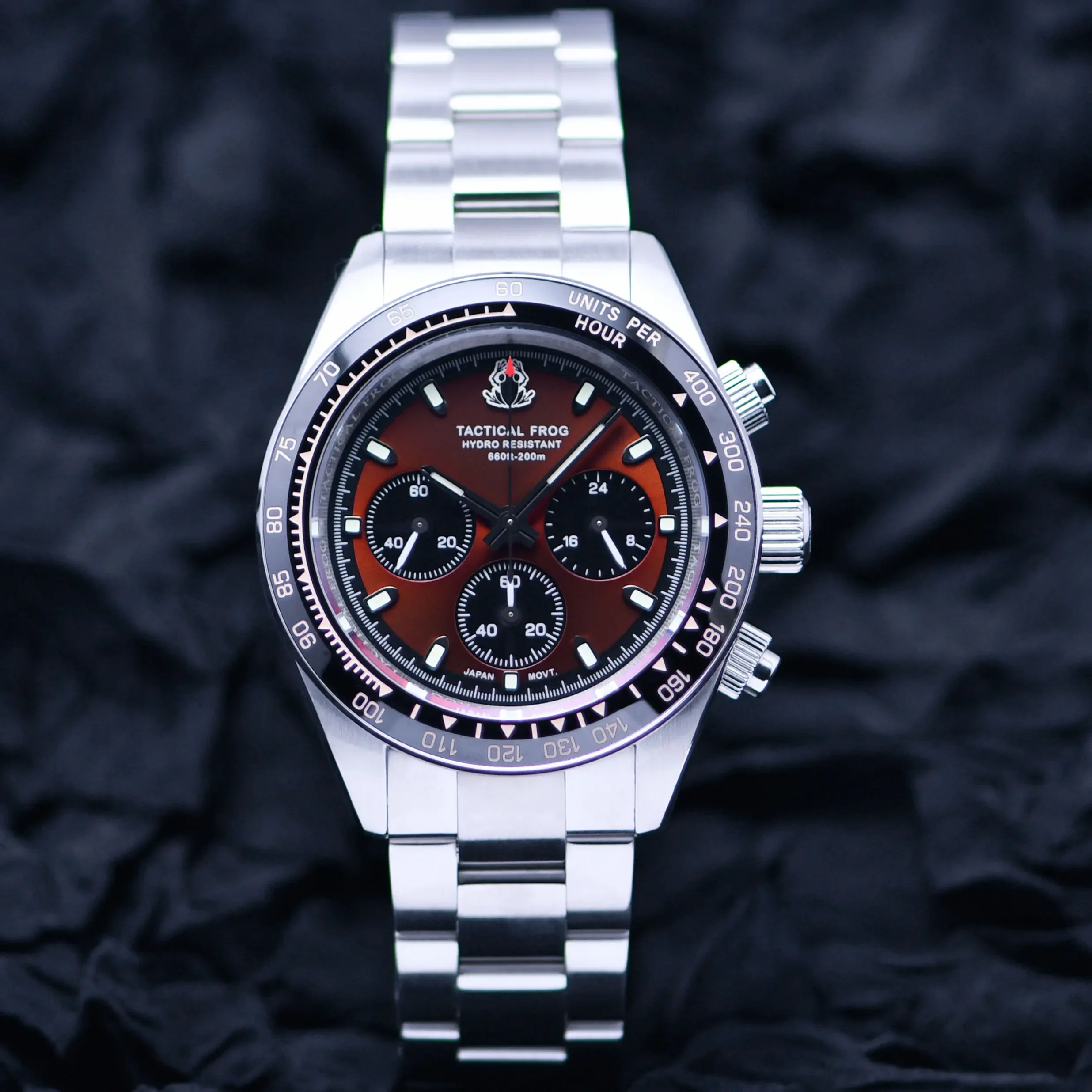 Tactical Frog 41mm Men's Timin - Solar Powered Watch ulasan dan harga