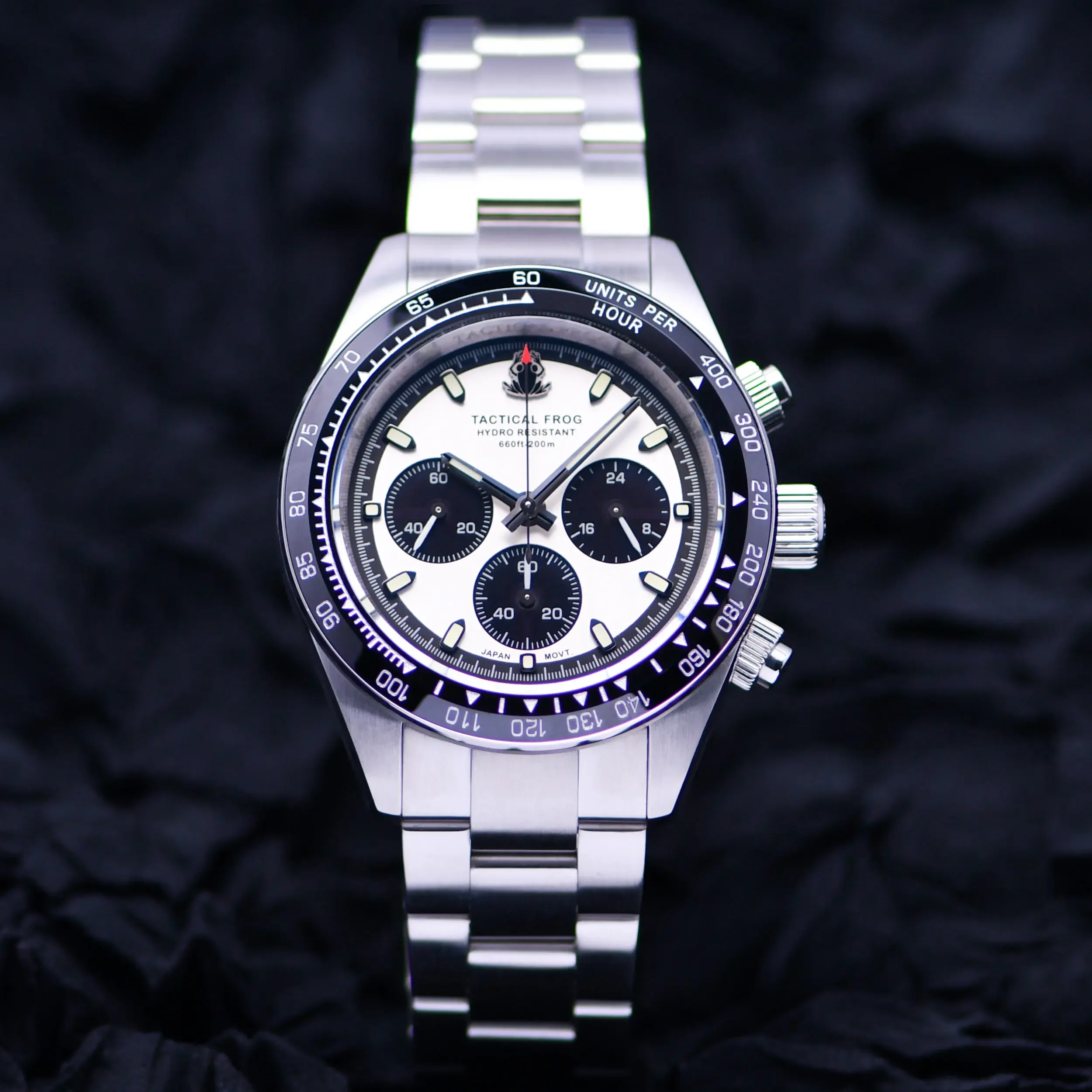 Tactical Frog 41mm Men's Timin - Solar Powered Watch ulasan dan harga