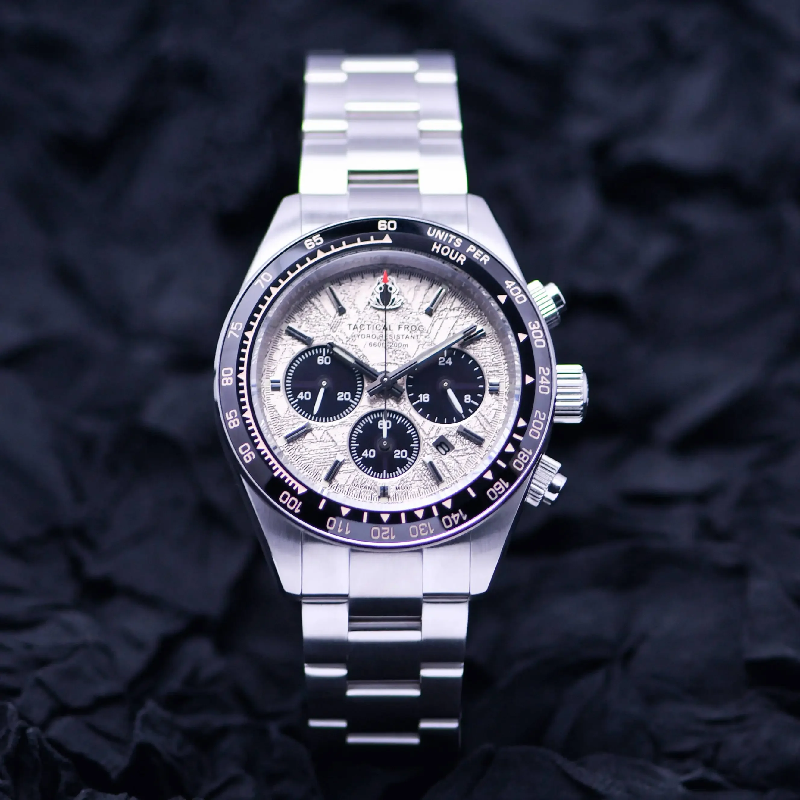 Tactical Frog 41mm Men's Timin - Solar Powered Watch ulasan dan harga