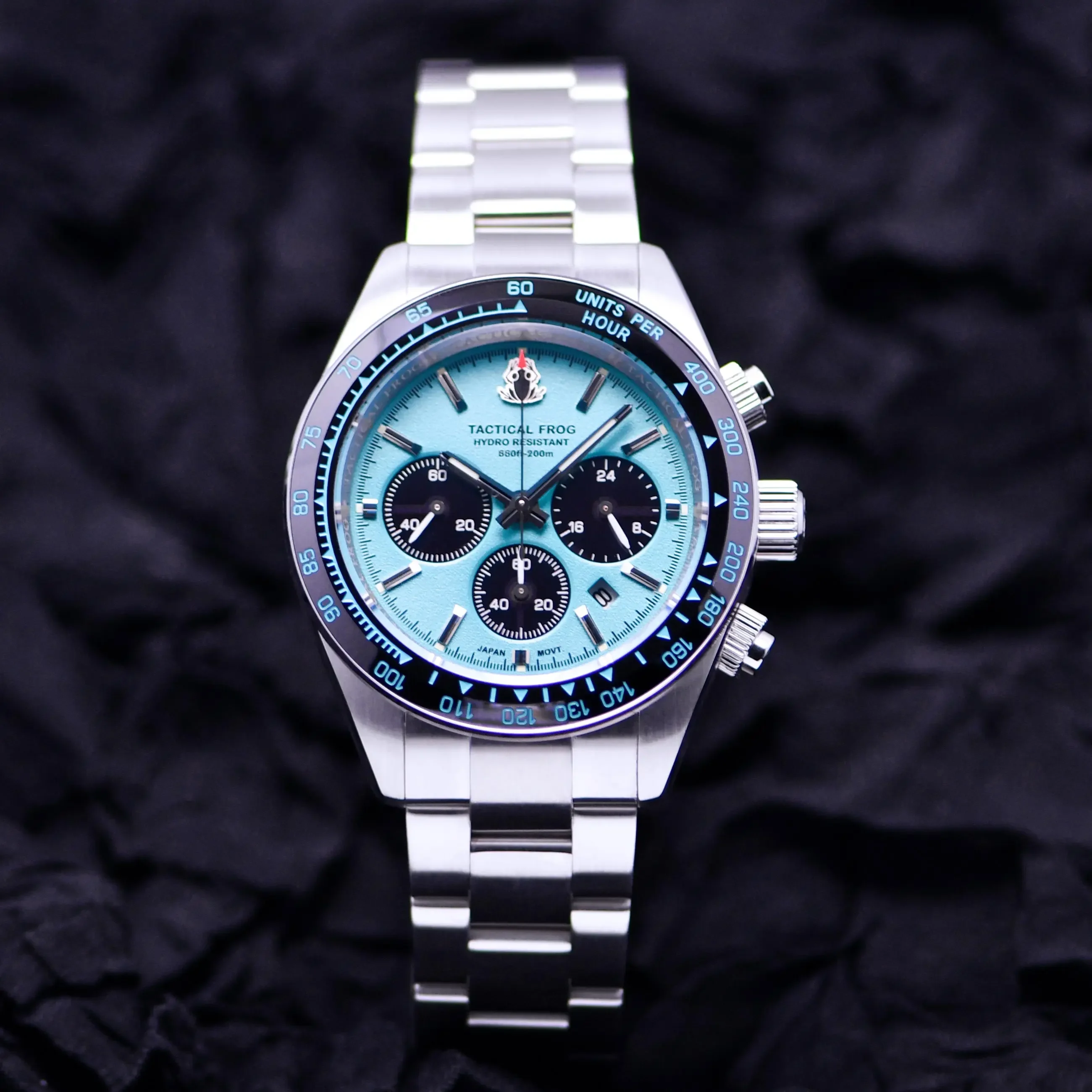 Tactical Frog 41mm Men's Timin - Solar Powered Watch ulasan dan harga