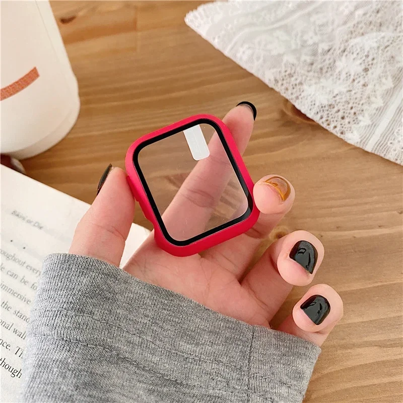 3pack Glass+cover For Apple Wa - Smartwatch Iphone Watches For Women ulasan dan harga
