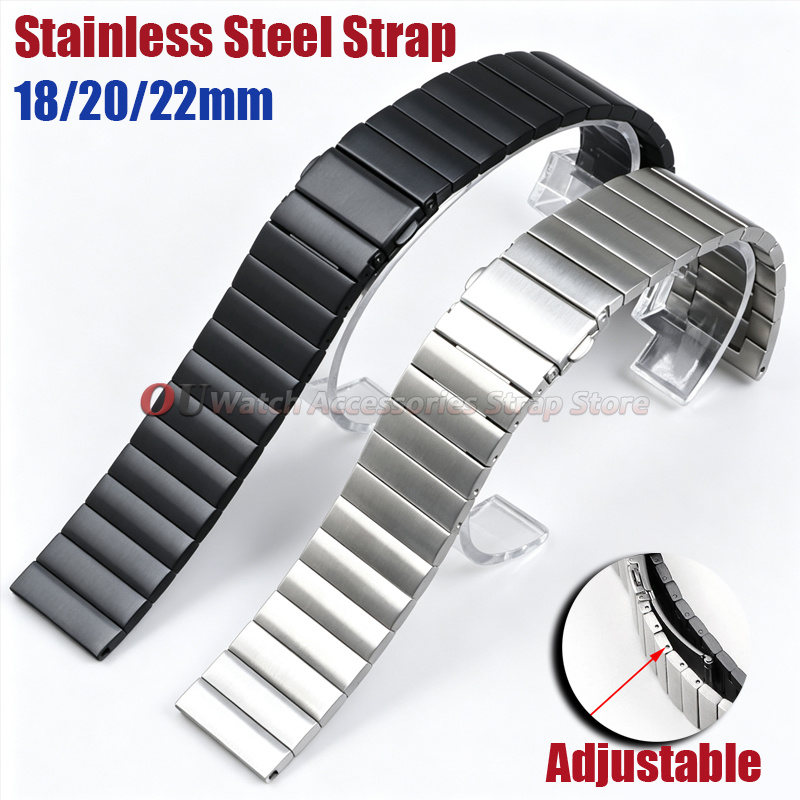18mm 20mm 22mm Solid Stainless - Seiko Watches Smartwatch ulasan dan harga
