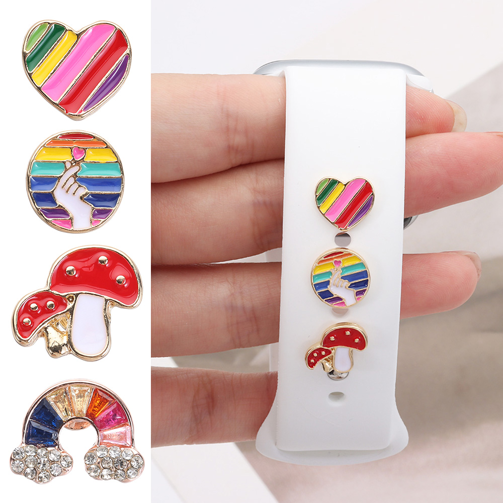 Charms for Apple Watch Silicon - Smartwatch Iphone Watches For Women ulasan dan harga
