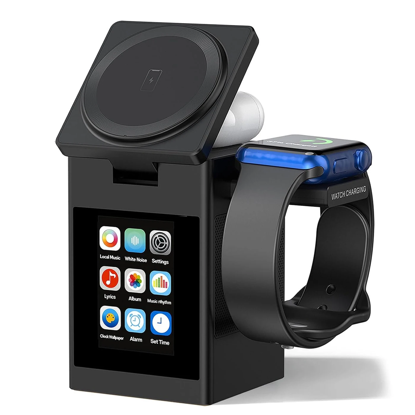 LED Screen Magnetic Wireless C - Smartwatch Watches With Bluetooth ulasan dan harga
