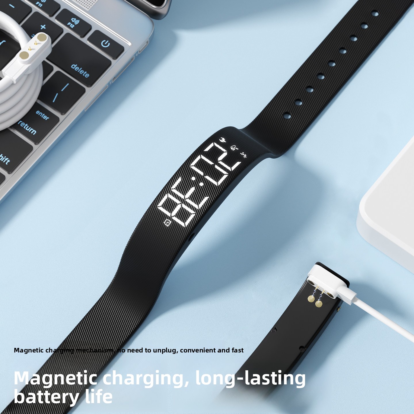 2026 New Korean Simple Watch W - Smartwatch Digital Watches For Kid Boy With Alarm ulasan dan harga